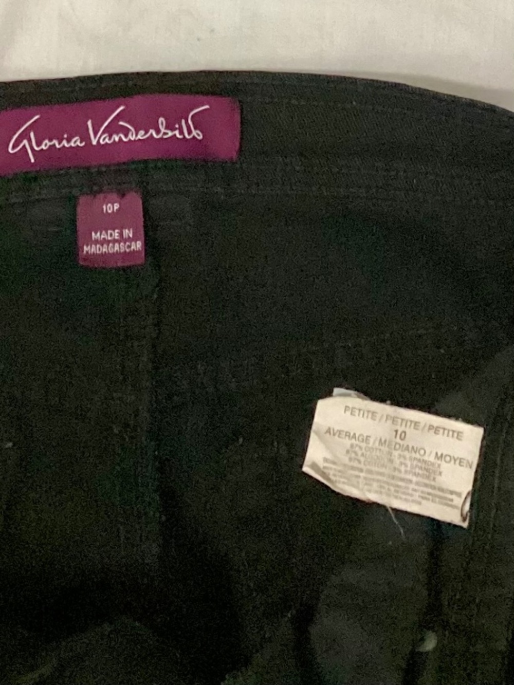Gloria Vanderbilt Petite Pants - Picture 3 of 3